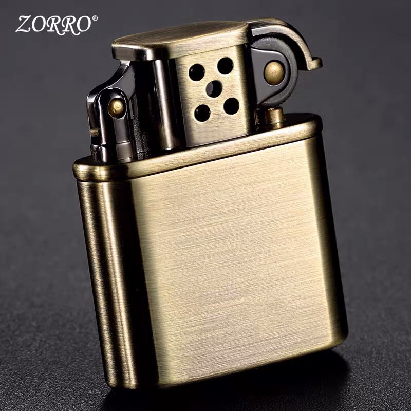 zorro zorro Kerosene Lighter 506 Old Jiumen Windproof Old Vintage Pure Copper Lighter Glazed Z506 zorro zorro Kerosene Lighter 506 Old Jiumen Windproof Old Vintage Pure Copper Lighter Glazed Z506