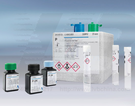 德国罗威邦ET420753 ET420754 定制铅Pb试剂 0.1 to 5mg/L 比色仪