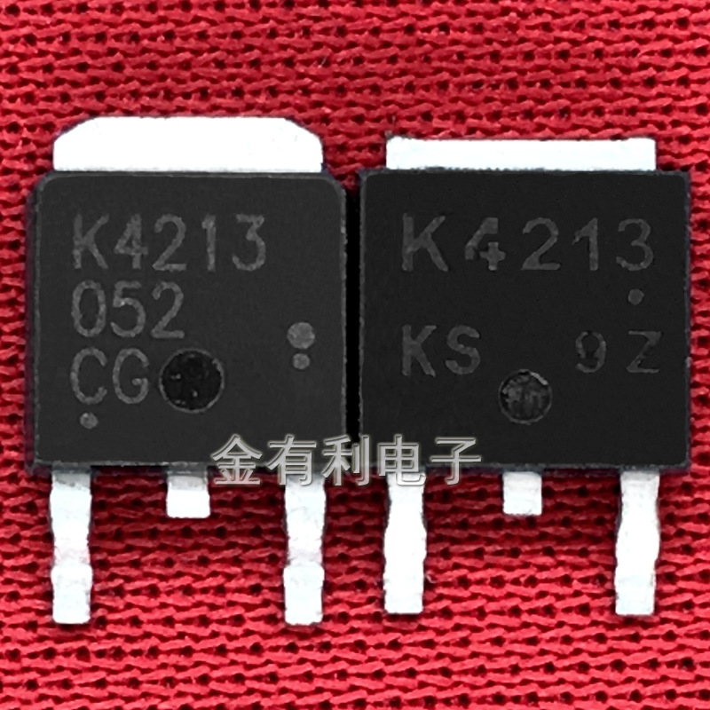 拆机2SK4213 K4213A 64A25V可代替P0903BDG TO252 MOS场效应管