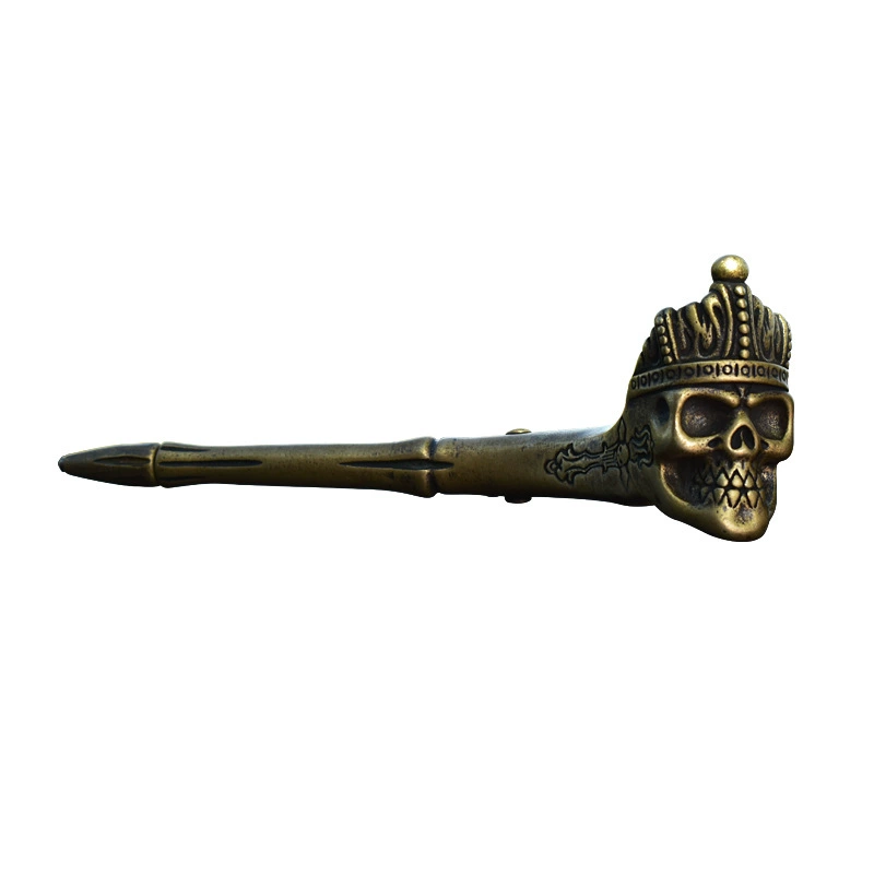 Письмо-ручка самооборона LUOKESI Skull Defense Pen, ручка для выживания, сломанное стекло, женское защитное изделие против волков, стиль записи EDC