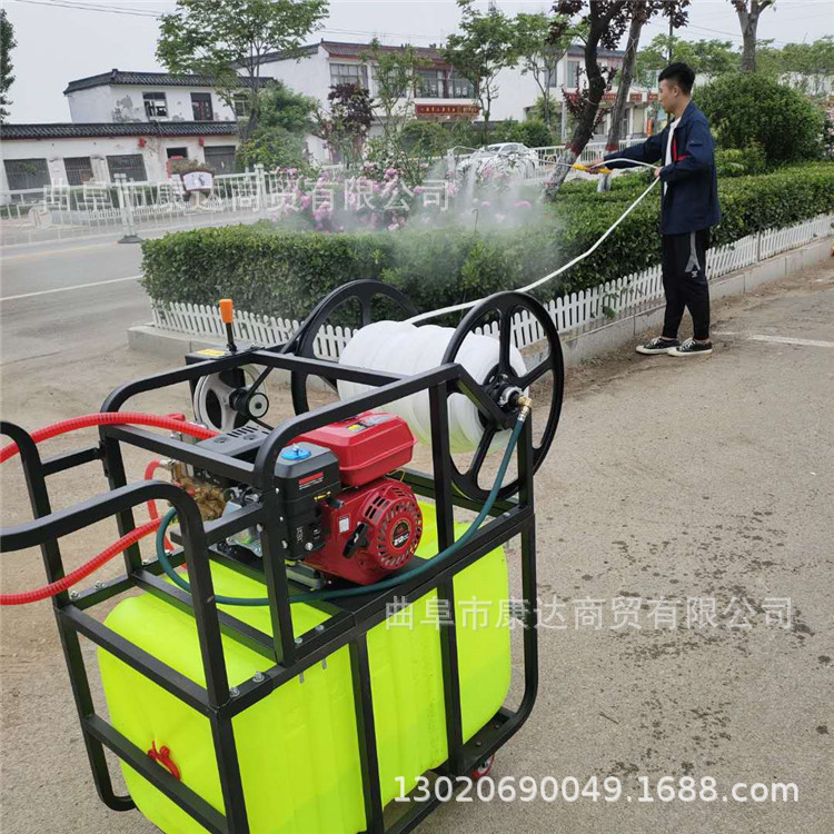 新款汽油手推打药机 果园手推打药机果树手推打药机