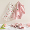 strawberry pure cotton Underwear Middle-waisted Cotton solar system lovely girl student Package hip Breathable cotton Triangle pants