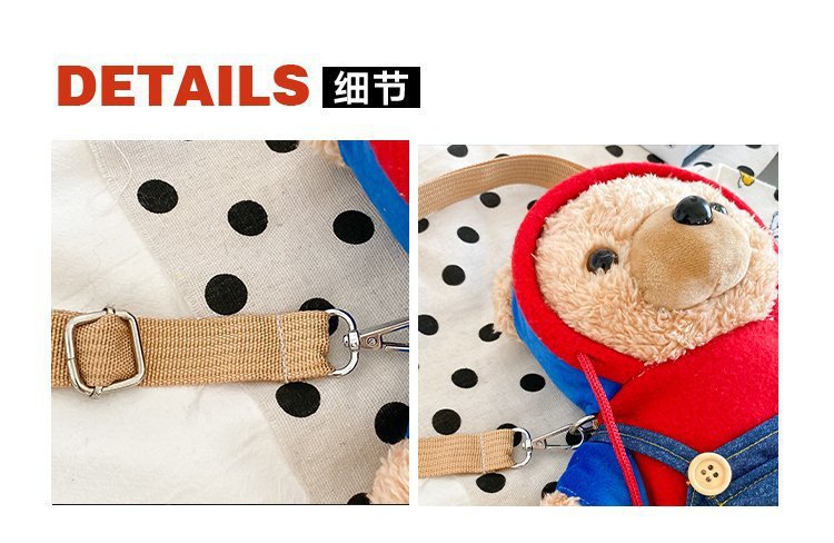 Cute Plush Bear Doll Shoulder Bag Wholesale display picture 44