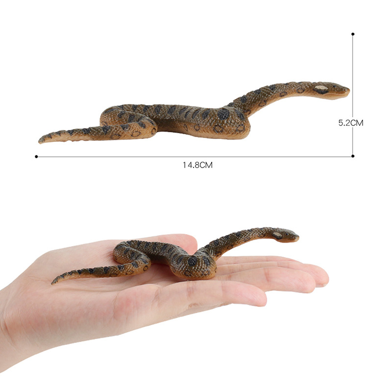Comercio exterior Venta caliente simulación bosque animal sólido modelo estático paraguas lagarto gigante ciempiés Python niños cognitiva juguete