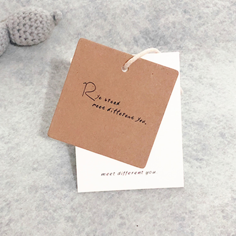 吊牌定 做 衣服商标设计纸卡 男装女装童装纸内衣OPP袋吊牌定 制