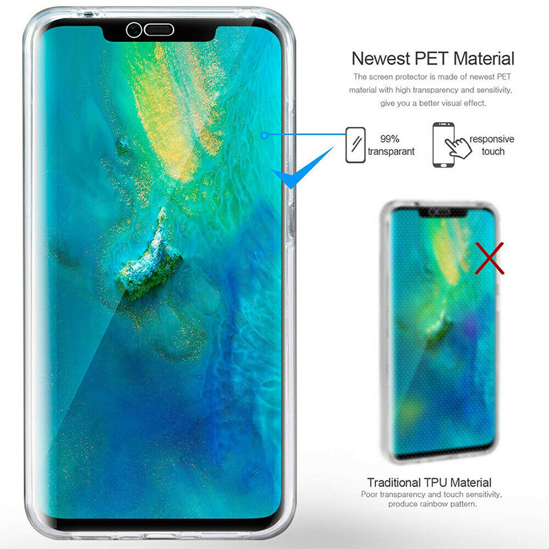 Clear Phone Case 360 Degree Full Protection For Samsung Galaxy_voghion.com