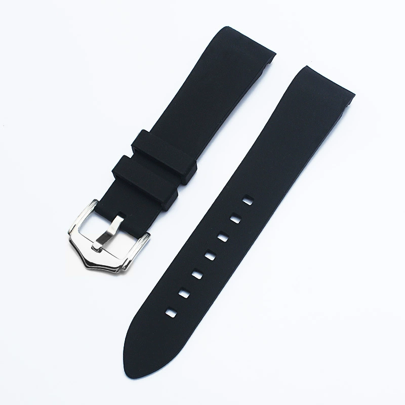 Universal silicone rubber soft waterproof watch strap jade, 20mm