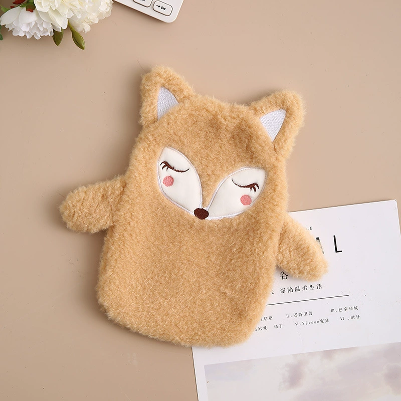 Detachable explosion-proof water container, plush cartoon hand warmer