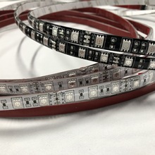 SMD5050RGB灯带 60灯低压12v 24vLED七彩黑板白板全彩灯条