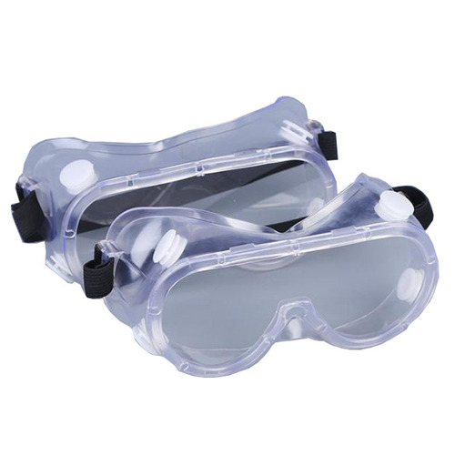 Four-bead soft-sided protective glasses, non-fogging, dust-resistant, impact-resistant, splash-resistant, labor-protective eyeglasses, pc eye mask