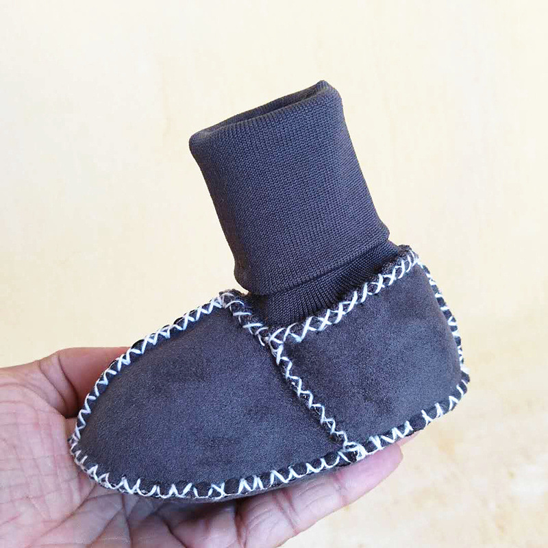 Winter Season Kid'S Gender Fashion Style Kid's Fashion Solid Color Round Toe Toddler Shoes