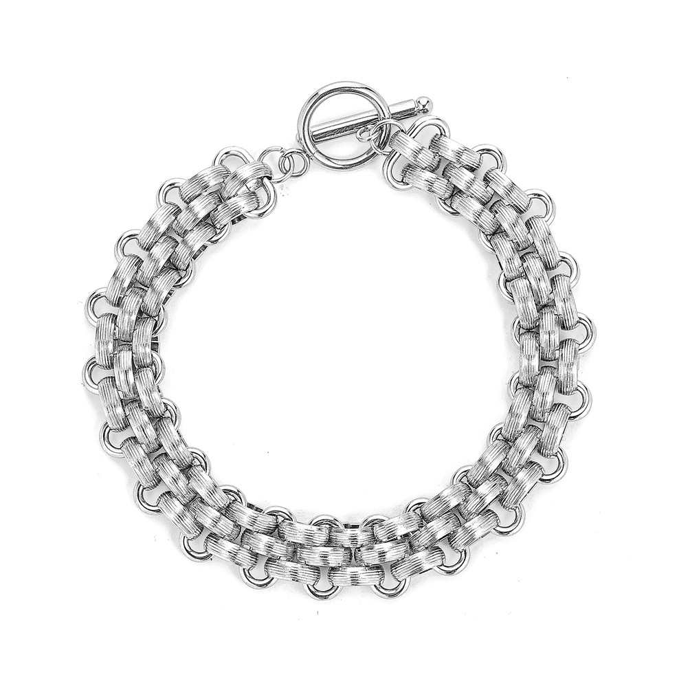 Bracelet stainless steel hip-hop style