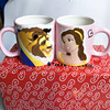 Creative Mermaid Couples against Cup Beast Couple Cup Ceramics Cup Gift Malke