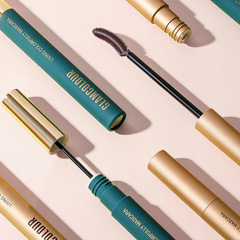 Magic color mascara, long-lasting, waterproof, non-smudged, non-removable, long-lasting, thick and curling mascara, lengthening