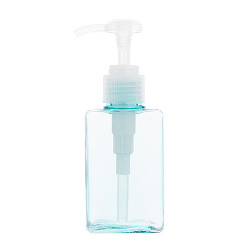 280ml PETG shampoo bath soap hand wash pressurized square bottle cosmetic refill lotion bottle