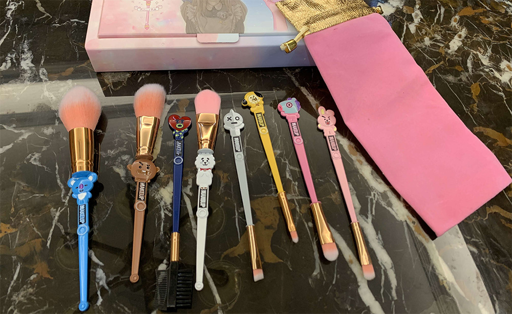 BT21 Makeup Brushes Sets BTS Official Merch BTS Merchandise