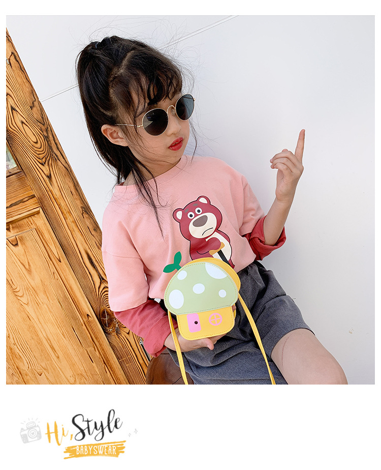 Chao Tong Bag 2020 New Children's Bag, Korean style single-shoulder bag, Cartoon bag, fashionable crossbody bag, Girls' coin purse wholesale undefined