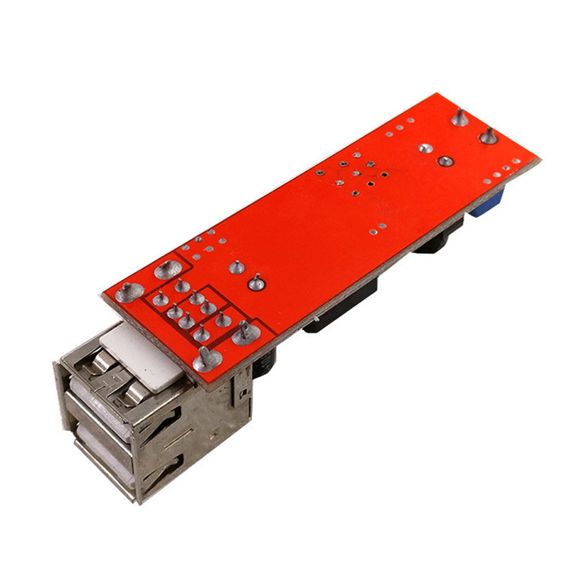 双USB输出9V/12V/24V/36V转5VDCDC车载充电3A降压稳压模块