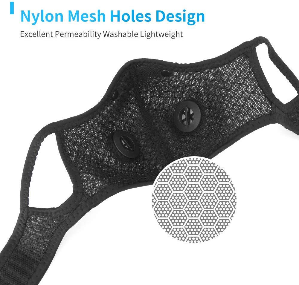 Face Mask with N95 Anti-Pollution Filter & Goggles