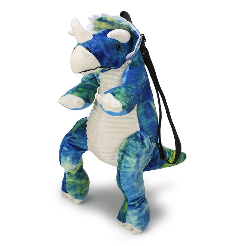 2020 nuevo estilo coreano ins bolso de los niños Super lindo dinosaurio mejorado felpa ligero fabricante
