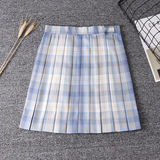 Японская школьная юбка, студенческая юбка в складку