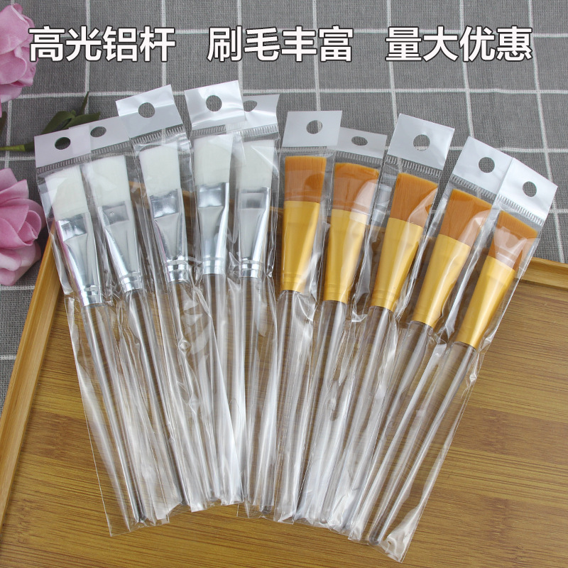 High-End Crystal Rod Mask Brush DIY Facial Mask Beauty Tools Makeup Brush Transparent Rod Brush Brush Wholesale