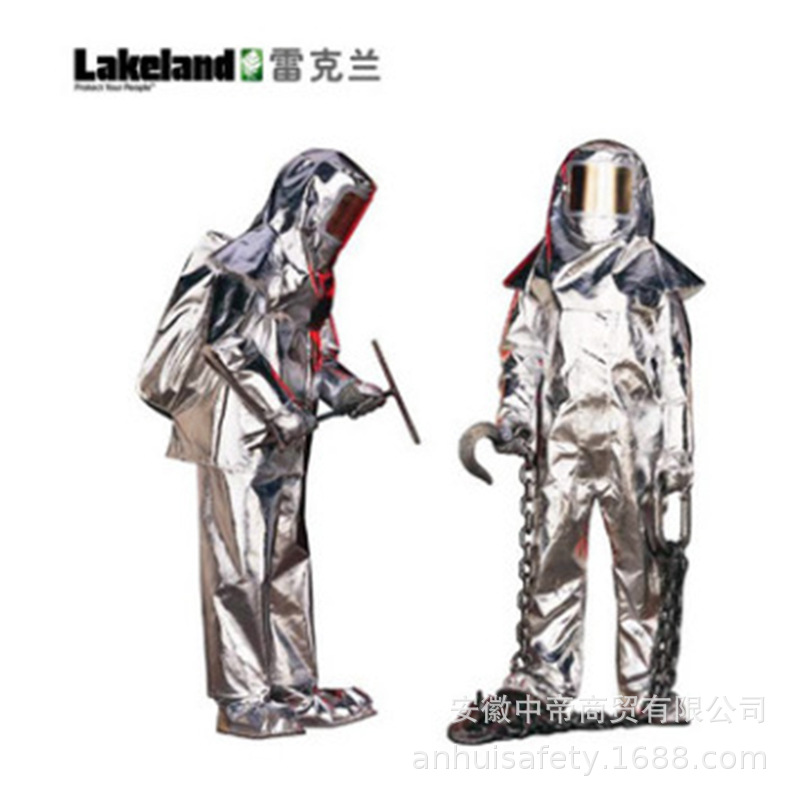 Lakeland 300 series Approaching high temperature Conjoined Split Insulated clothing aluminum foil high temperature thermal radiation Fire service