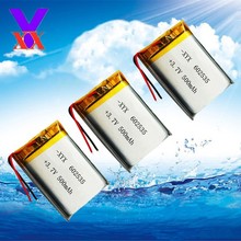 602535聚合物锂电池500足容 3.7V美容补水仪锂电池耳机充电仓电池