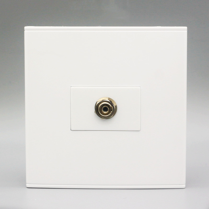 FC光纤面板86型光口暗装墙壁插座法兰盘单模光钎宽带网络信息插座