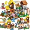 Country farm, hut, 480 pieces