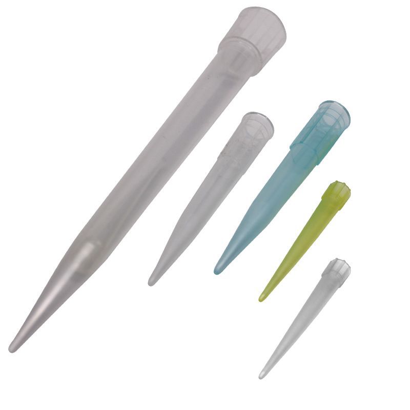 Cabeza de succión de pipeta 200ul 1mL 5ml multi-especificación pipeta pistola cabeza boquilla de succión de plástico para pipeta