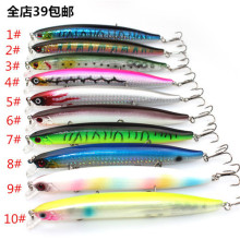 10 Colors Suspending Minnow Lures Hard baits Fresh Water Bass Swimbait Tackle Gear