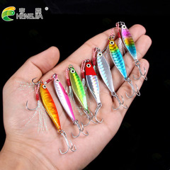HENGJIA Hengjia Popper Metal Lure Lead Fish 7g 10g 15g 20g Iron Plate Largemouth Bass Laser Iron Plate
