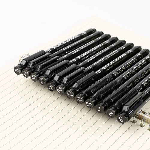 Guangna 8050 refillable ink syringe pen set waterproof architectural design sketch comic pen drawing sketch hook pen