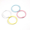 DIY jewelry card ring 30mm iron paint color opening card ring wagon bag iron wire circular live pages