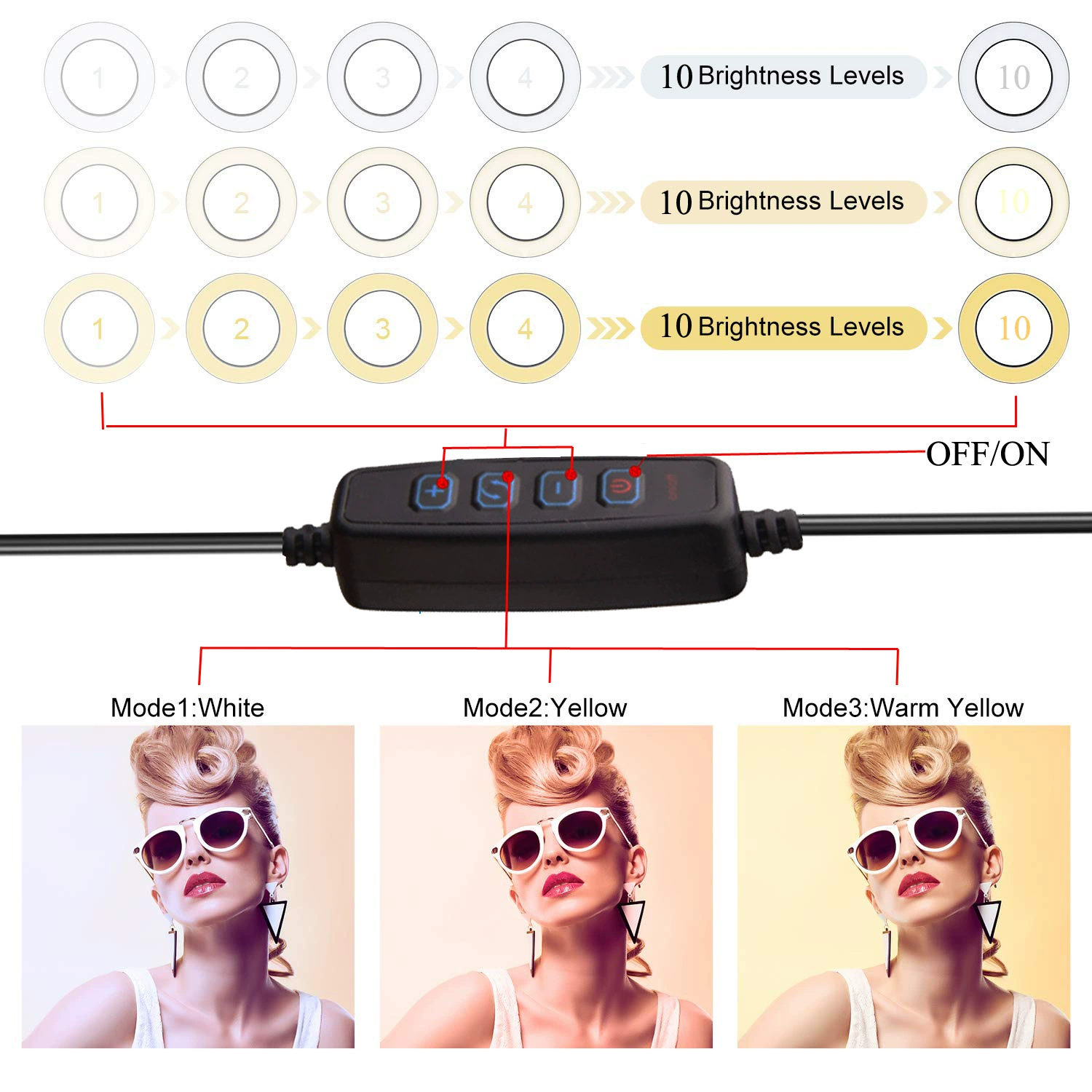 LED-подсветка для телефона, штатив, интернет-знаменитость, 16 см, 26 см, осьминог