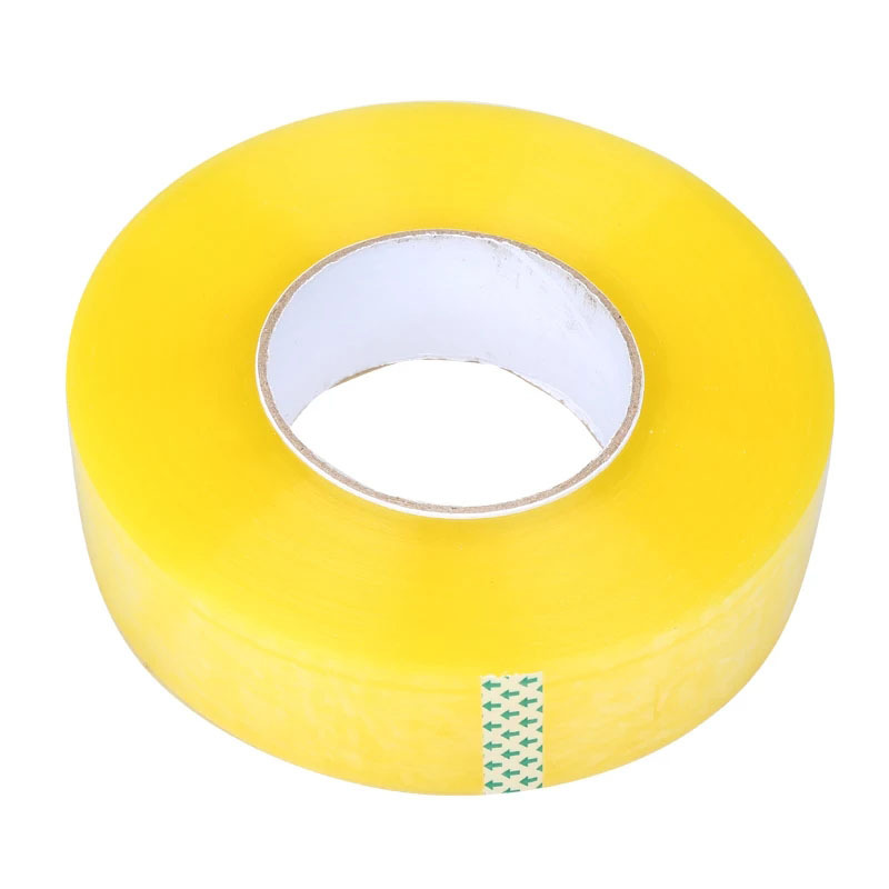Sellado cinta transparente grande rollo beige cinta embalaje impresión de embalaje papel adhesivo ancho expreso mensaje de advertencia al por mayor