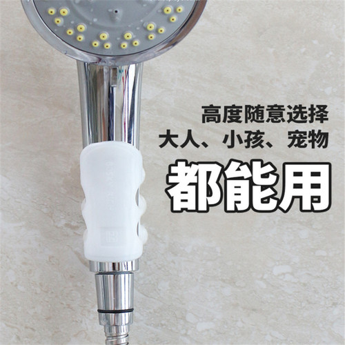 Shower bracket shower accessories water heater nozzle bathroom punch-free silicone shower suction cup fixed base rack