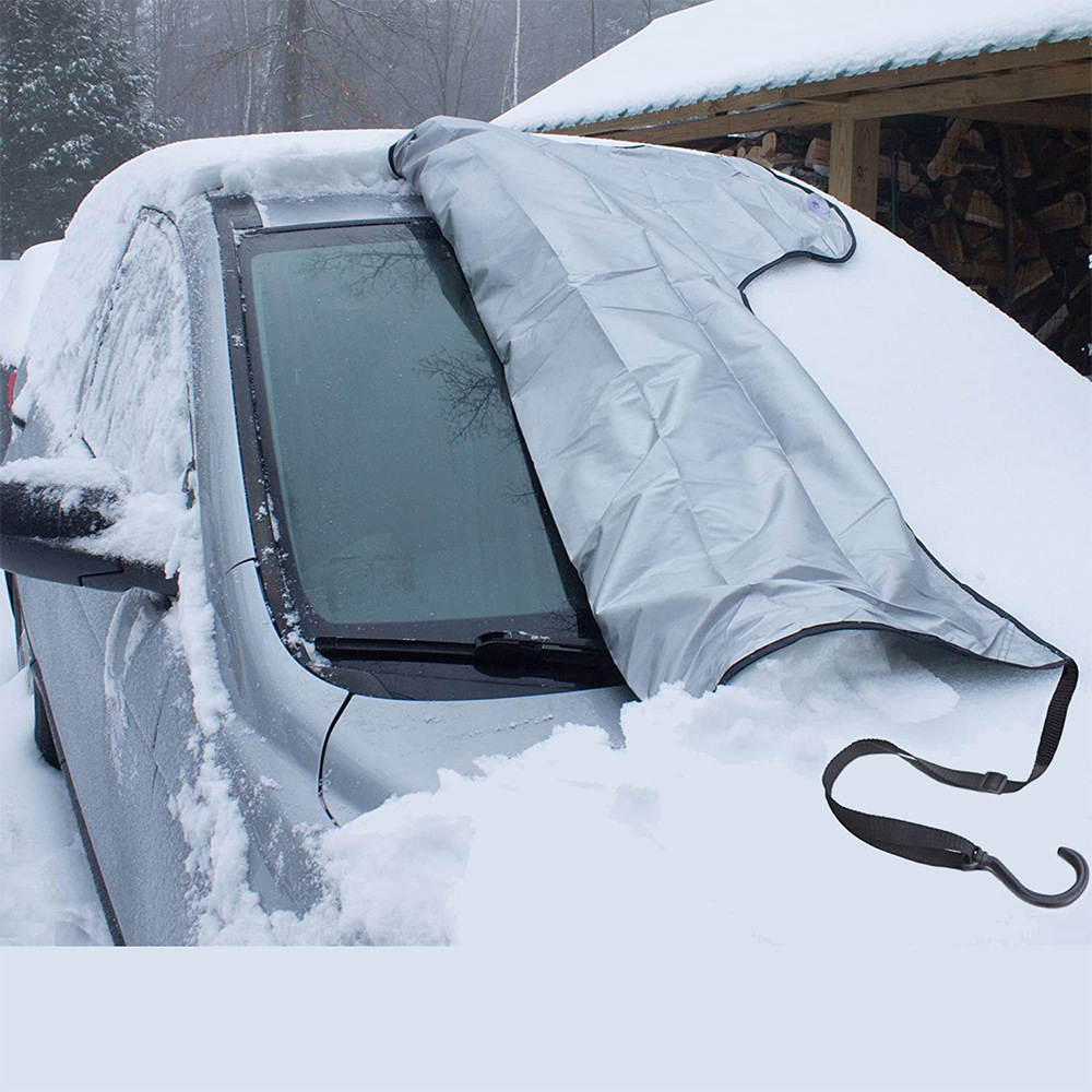 Car Windshield Snow Cover Heat Insulation Sunshade Dust Cover Winter Anti-ice Rain Frost Cover Sun Block Wings
