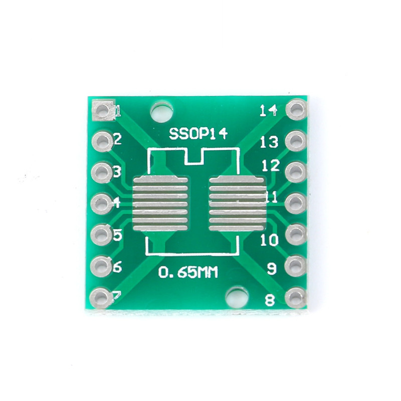 贴片转直插PCB板SOT/SOP/MSOP/SSOP/TSSOP/QFN转DIP 转接板万用板