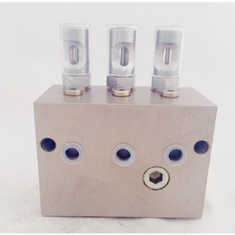 热销6SSPQ-L2双线分配器DW-36H干油分配器给油器启东博强SSPQ-L