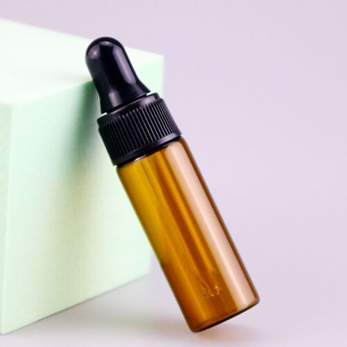 1ml essential oil bottle glass dropper bottle draw tube bottle 3ml perfume bottle tea essence sample bottle