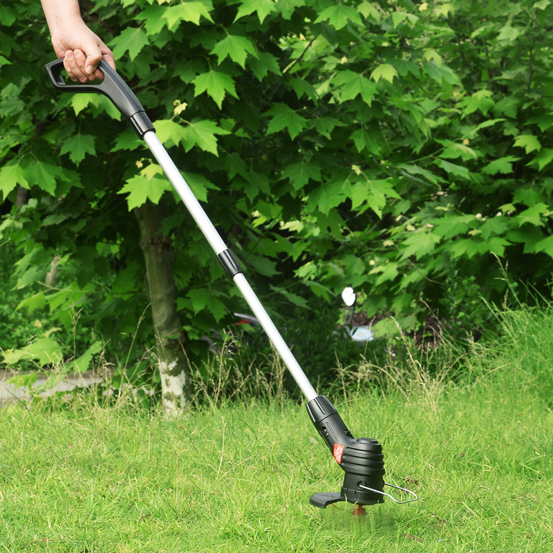 跨境新款割草机家用园林便携充电式修剪草坪无线小型除草机详情8