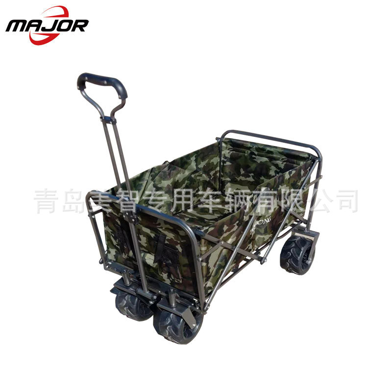 新款便携购物旅游行李工具车 多功能户外野营沙滩钓鱼折叠手拉车