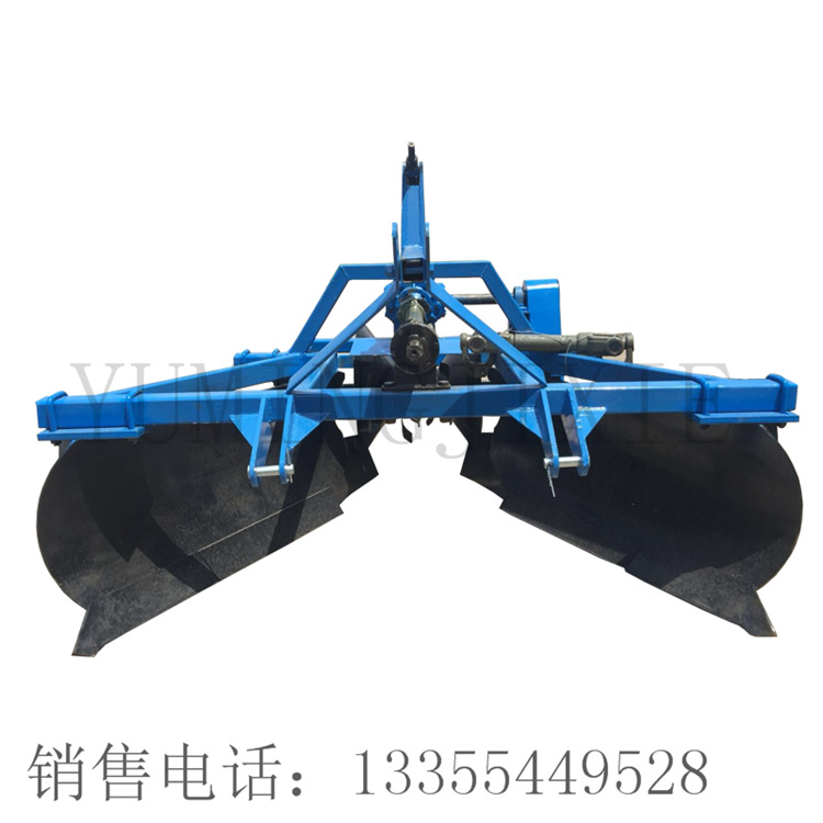 起梗器水稻田筑埂机 拖拉机带中置筑埂机 扶夯机 双边打埂机