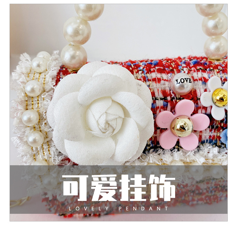 Korean Fashion Flower Messenger Shoulder Bag display picture 25