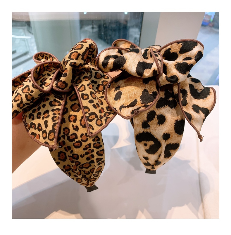 120g Weight Headwear Classification Festival Occasion Geometric, Lattice Pattern Women'S Gender Retro Style Red, Green, Blue, Yellow, Black Color Korean Retro Style Leopard Print Headband 28