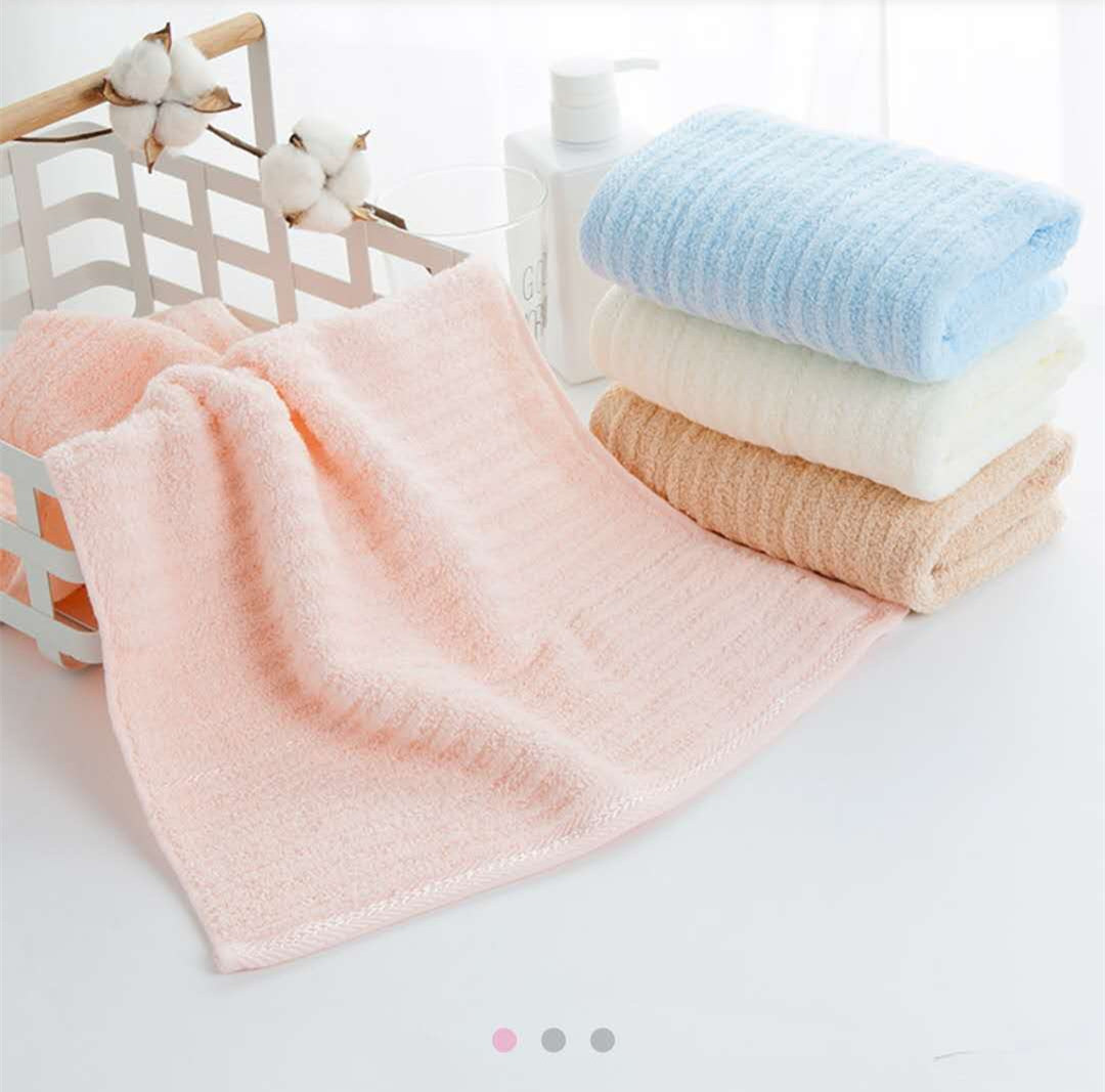 批发洁丽雅素色纯棉毛巾 柔软洗脸巾7408W