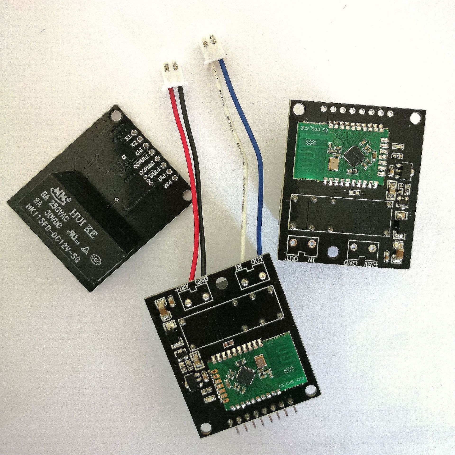 蓝牙BLE4.2电子开关模块支持微信小程序扫码控制传感器智能控制