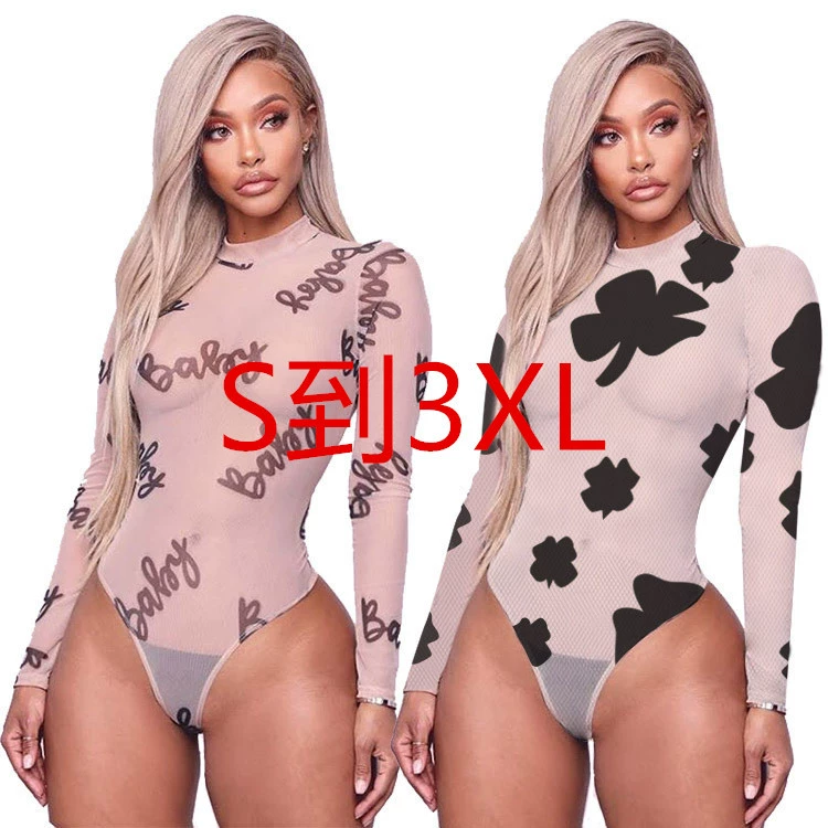 G8001 2020 трансграничная Европа и США, новая независимая станция Amazon, взрывной принт, сексуальный Модный женский комбинезон